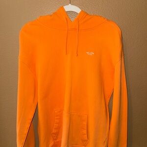 Hollister Vibrant Orange Hoodie Sweater